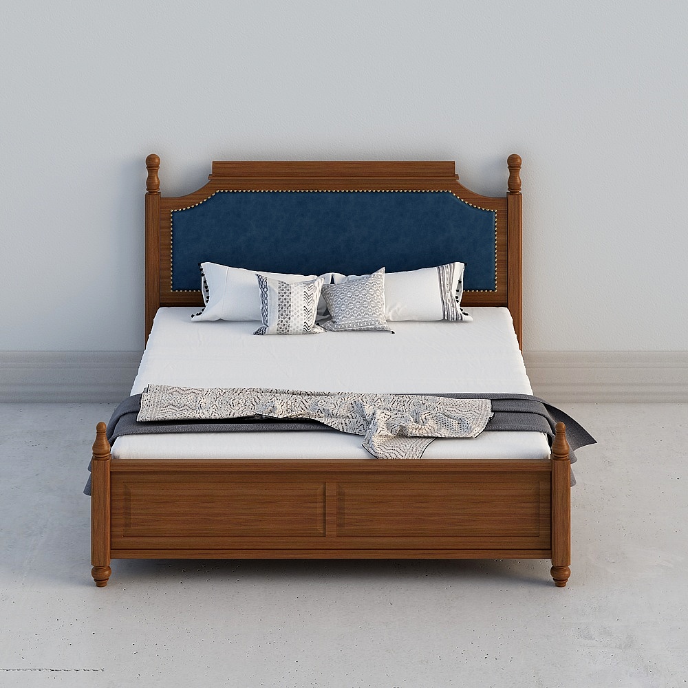 A005-P-1.8 m low box bed