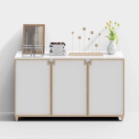 Gabinete lateral moderno de la combinación de sw de Kujiale