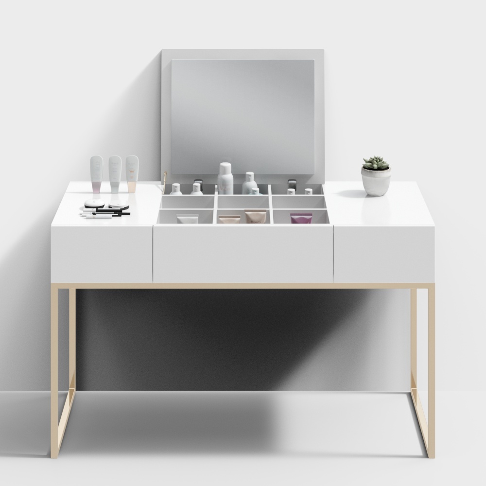 kujiale-cool de la maison de la musique-table de toilette-12