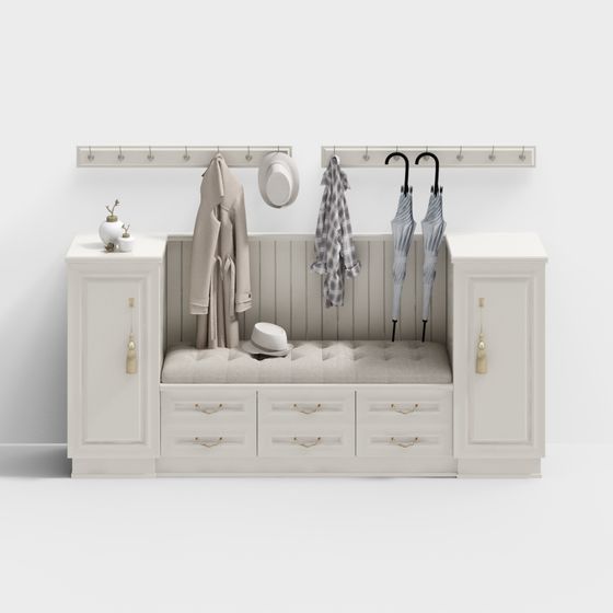 Kujiale - Modello di Combinazione Appendino da Scarpe Europea