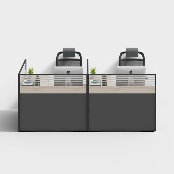 kujiale-工裝-辦公室辦公桌辦公椅組合-2