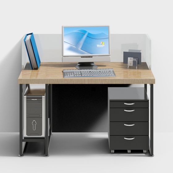 kujiale-Abbigliamento da Lavoro-Cool-Scrivania-3