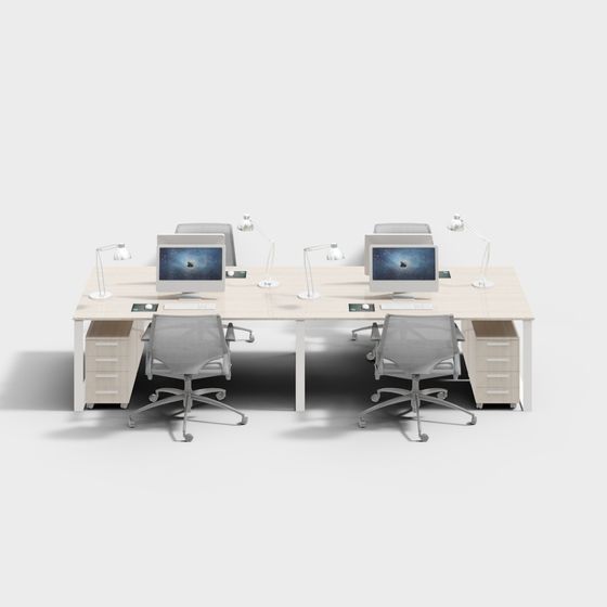 kujiale-Abbigliamento da lavoro - Scrivania-8