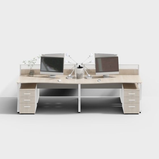 kujiale-工裝-辦公桌-14