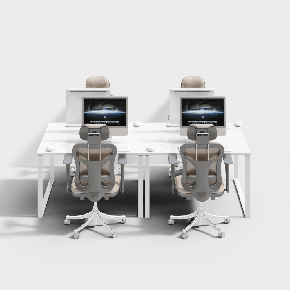 kujiale-Abbigliamento da lavoro - Scrivania-7