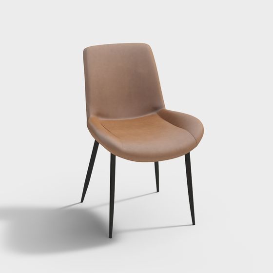 JY-Z209 餐椅 - 棕色