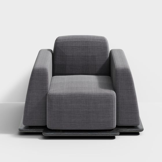 Urban Sofa 3D model - Low Poly High Detail