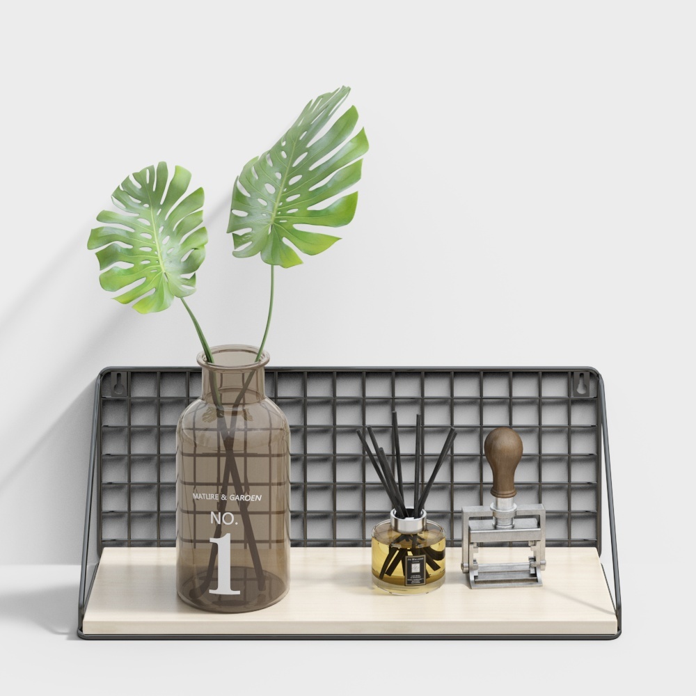 Nordique étagère murale mur-ornements mix-03