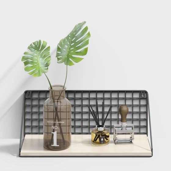 Nordique étagère murale mur-ornements mix-03