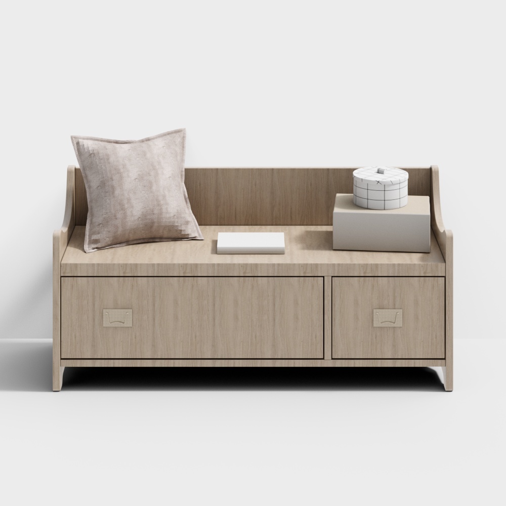 kujiale-現代鞋櫃組合