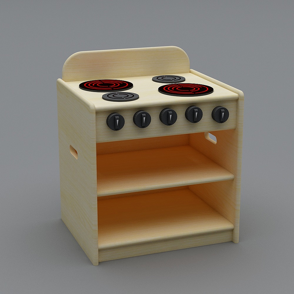 54 cm 瓦斯爐 - 白樺多層板