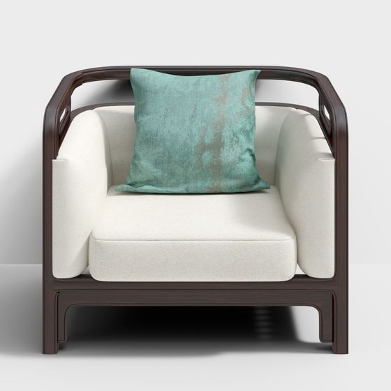 Elegant Modern Chair 3D model