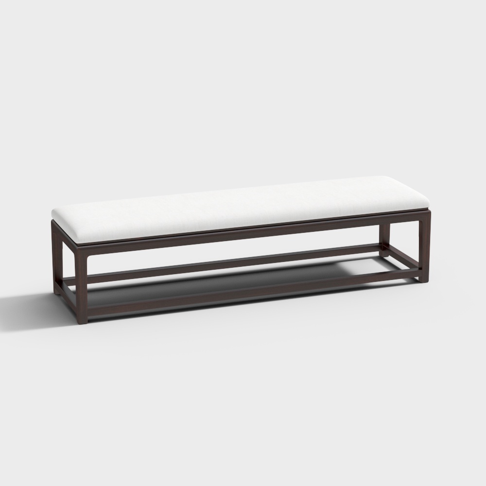 Urban Relaxation Bench 3D model
