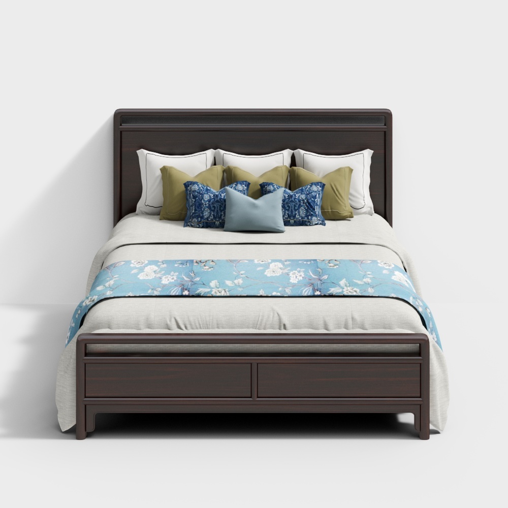 Outside the 1 queen bed