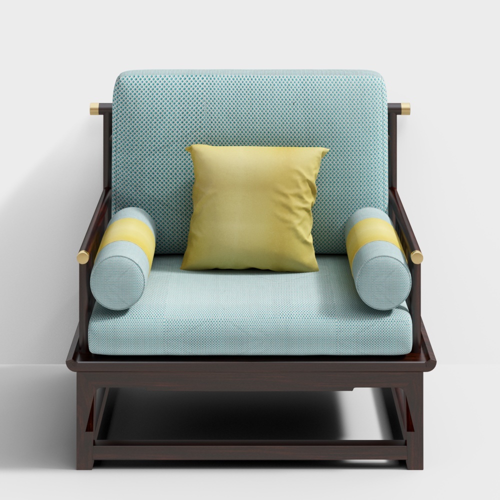 Outside the 2 sofa single seat