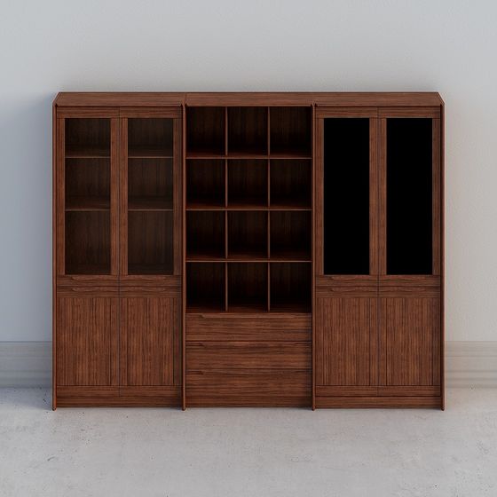 Urban Elegance Bookshelf 3D model