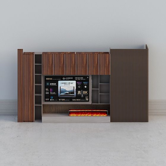 Elegant 3D Model TV Stand for Modern Interiors