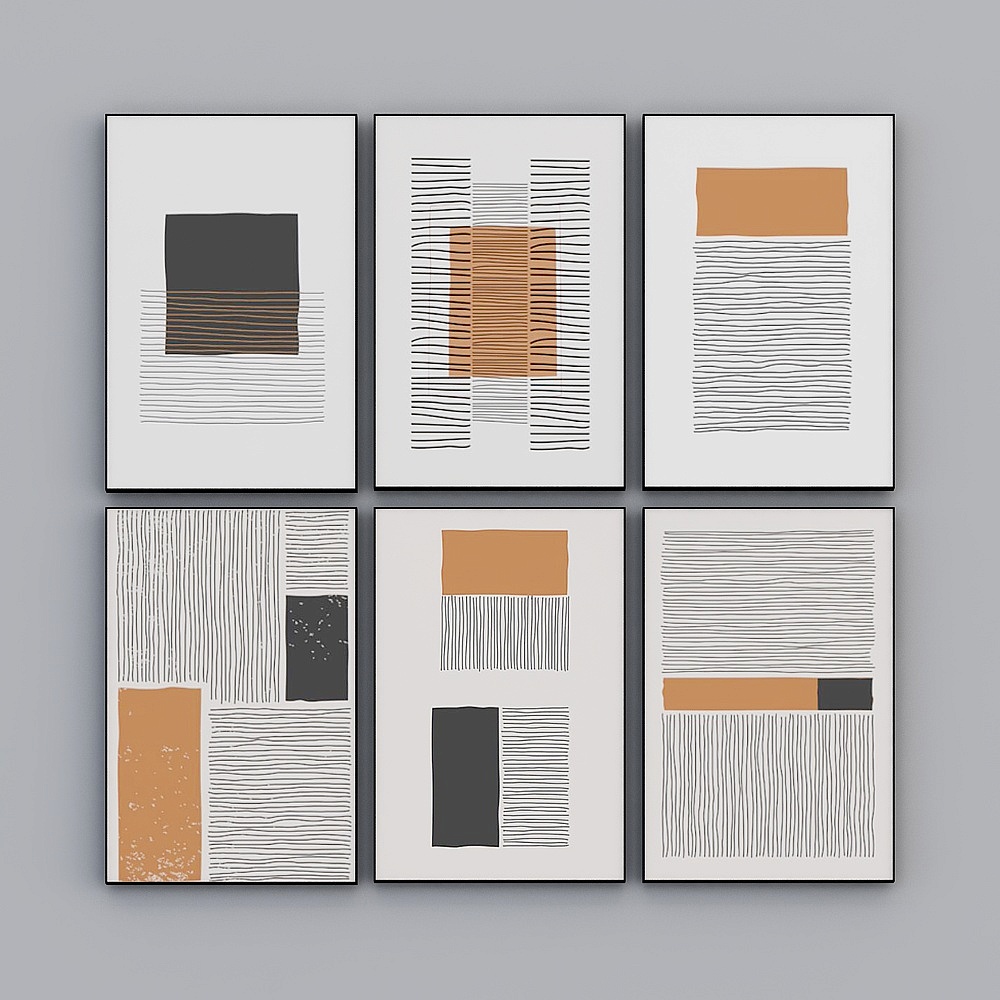 Modern decorative paintings