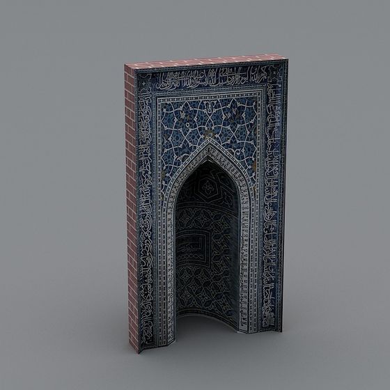 Arabesque Arch 3D model