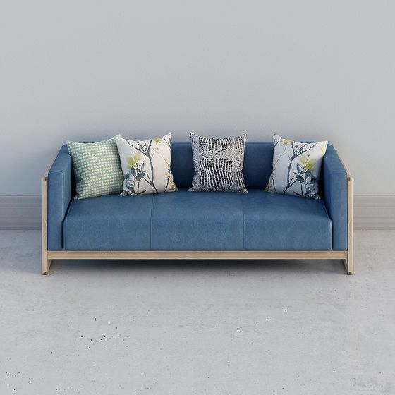 Urban Comfort Sofa 3D model