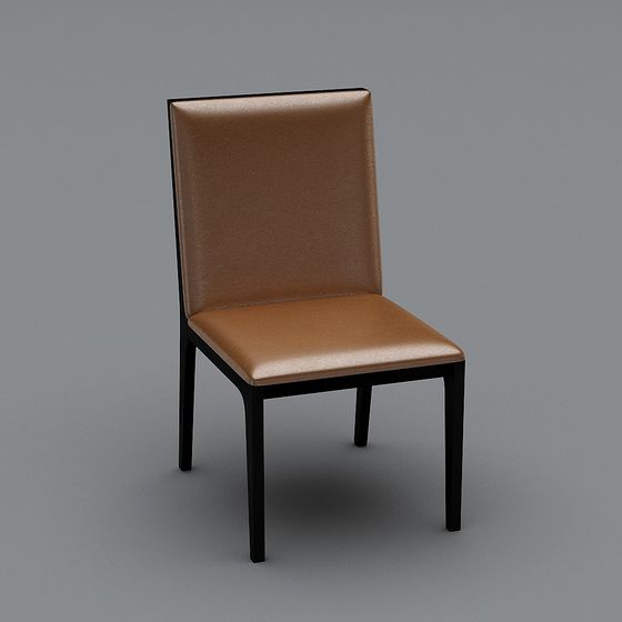Modern Minimalist Chair 3D Model