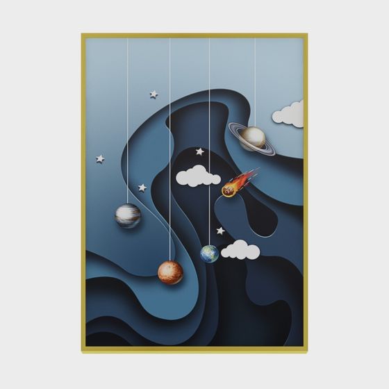 Galactic Journey 3D model