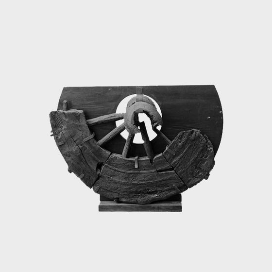 Ancient Wheel 3D Model