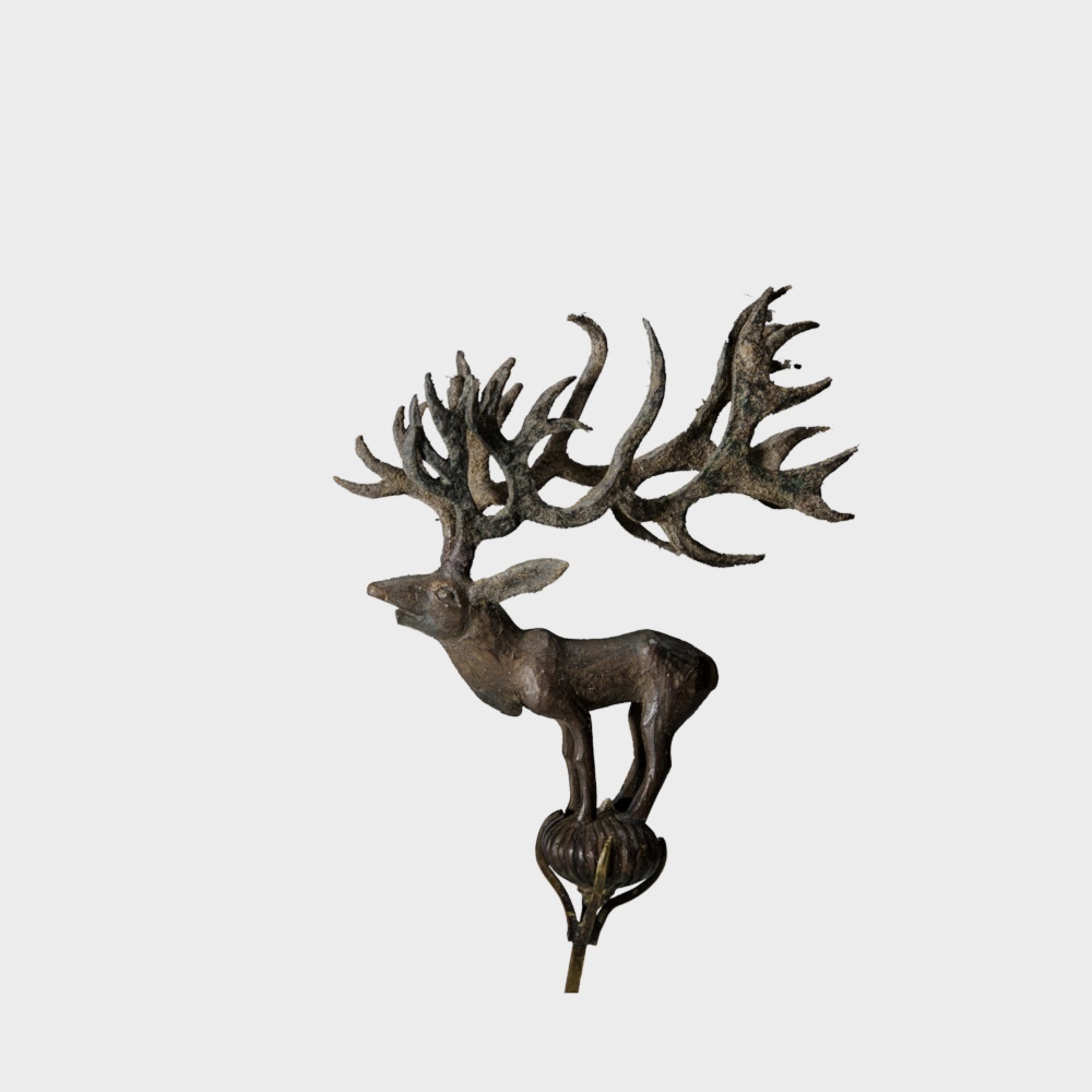 Ancient Castle Deer 3D Model