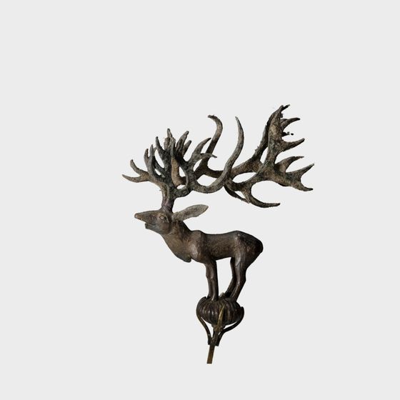 Ancient Castle Deer 3D Model for Creative Projects