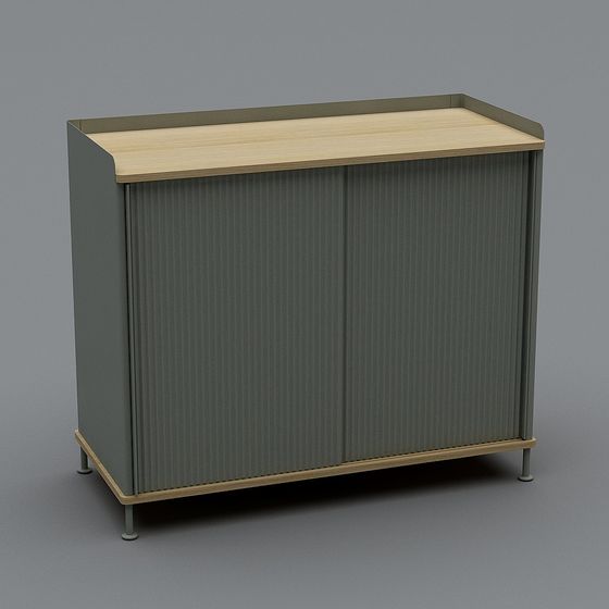 Industrial Storage Cabinet 3D model for Creative Projects