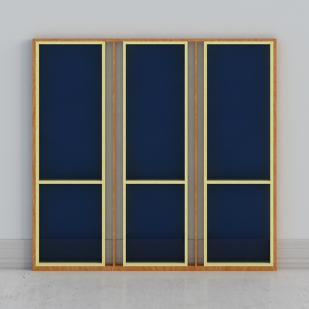 Glass background wall