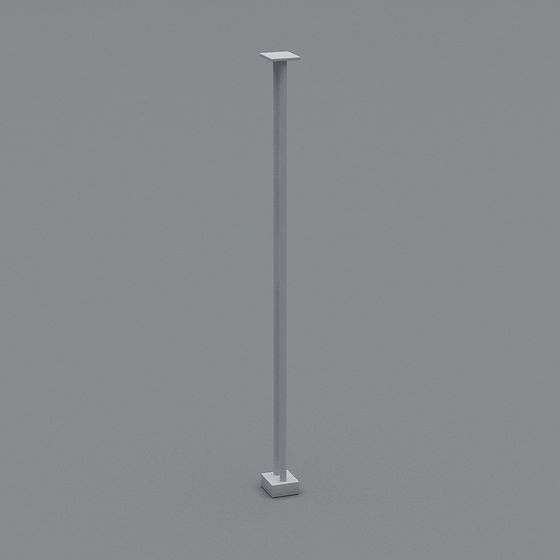 Urban Lamp Post 3D model