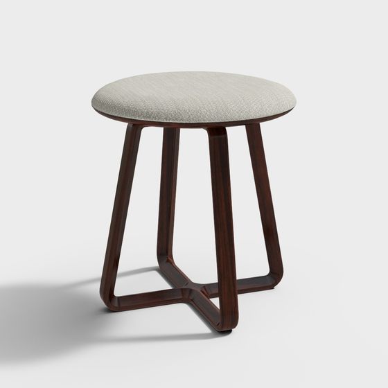 Urban Stool 3D model for Modern Interiors