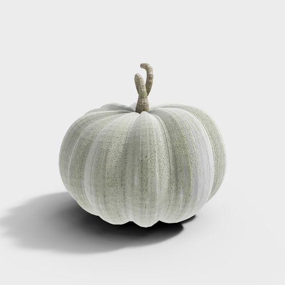 Charming Low-Poly Pumpkin 3D model for Creative Projects
