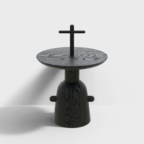 Minimalist Wood Table 3D model