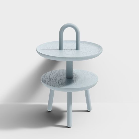 Urban Elegance Side Table 3D model