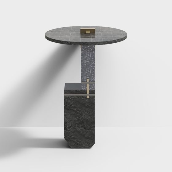 Urban Corner Side Table 3D model