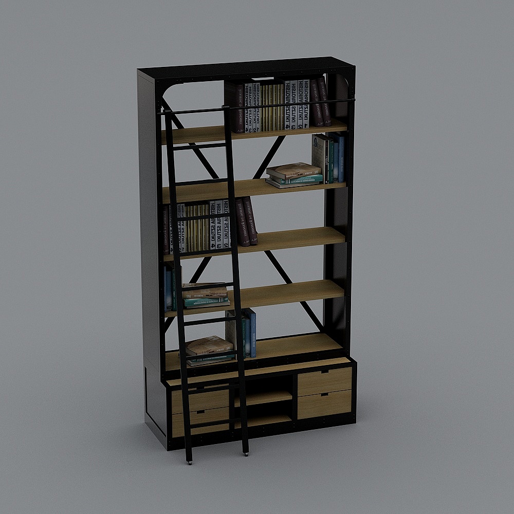 Étagère de style loft industriel-6