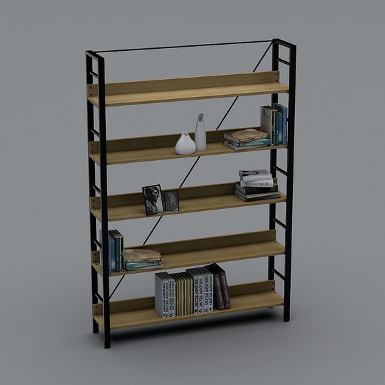 Étagère de style loft industriel-3