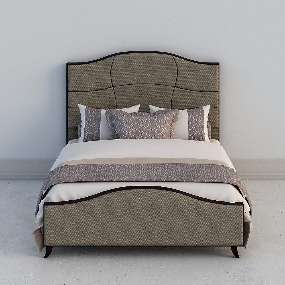 Contemporary King Bed