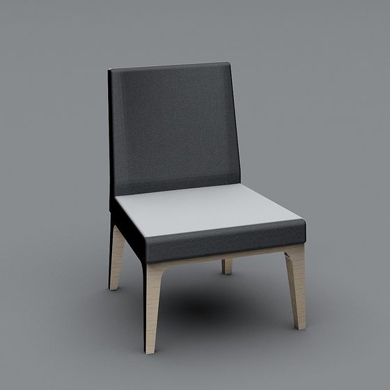 Urban Comfort Chair 3D model for Contemporary Spaces