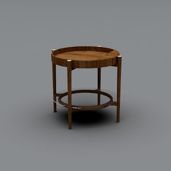 Round Table Miniature 3D model