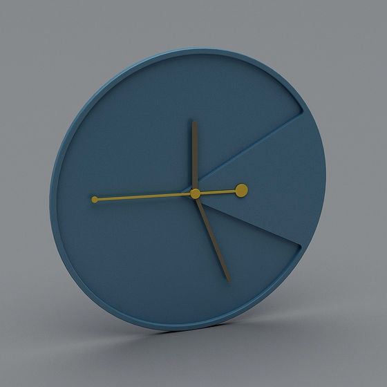 Minimalist Clock 3D model
