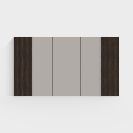 Minimalist Wall Panel 3D model