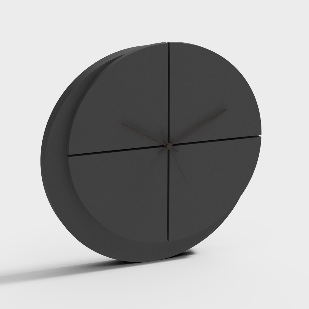 Minimalist Clock 3D Model