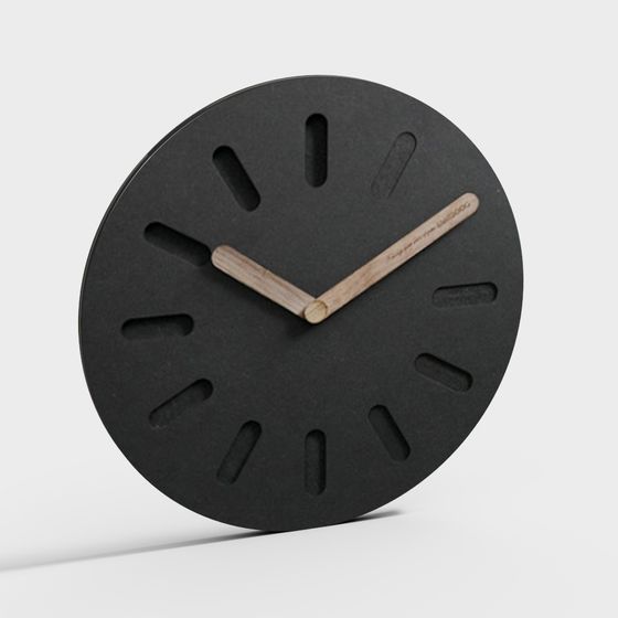 Timeless Elegance Clock 3D model