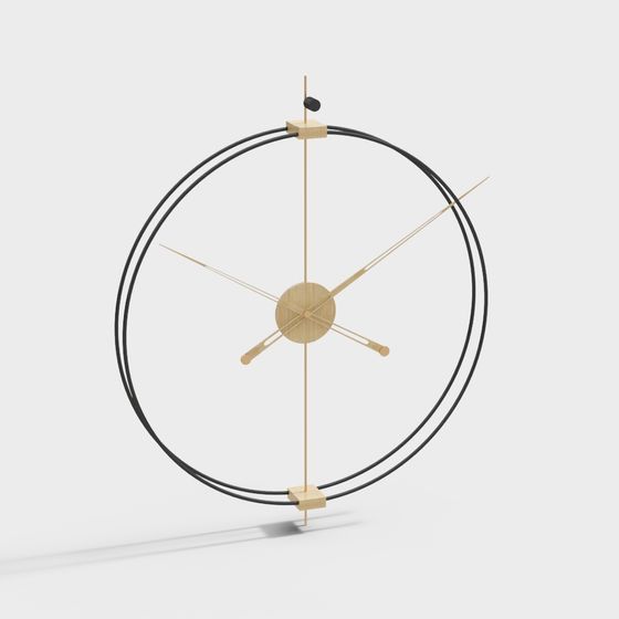 Timeless Circle 3D model for Modern Spaces