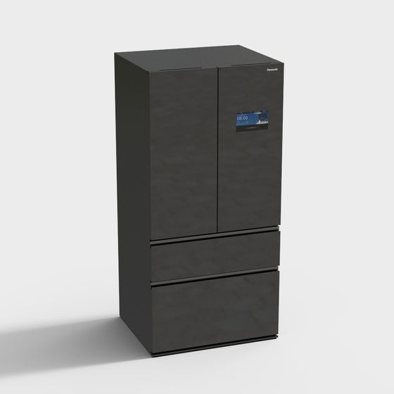 SmartFridge 3D model - Sleek and Functional Design