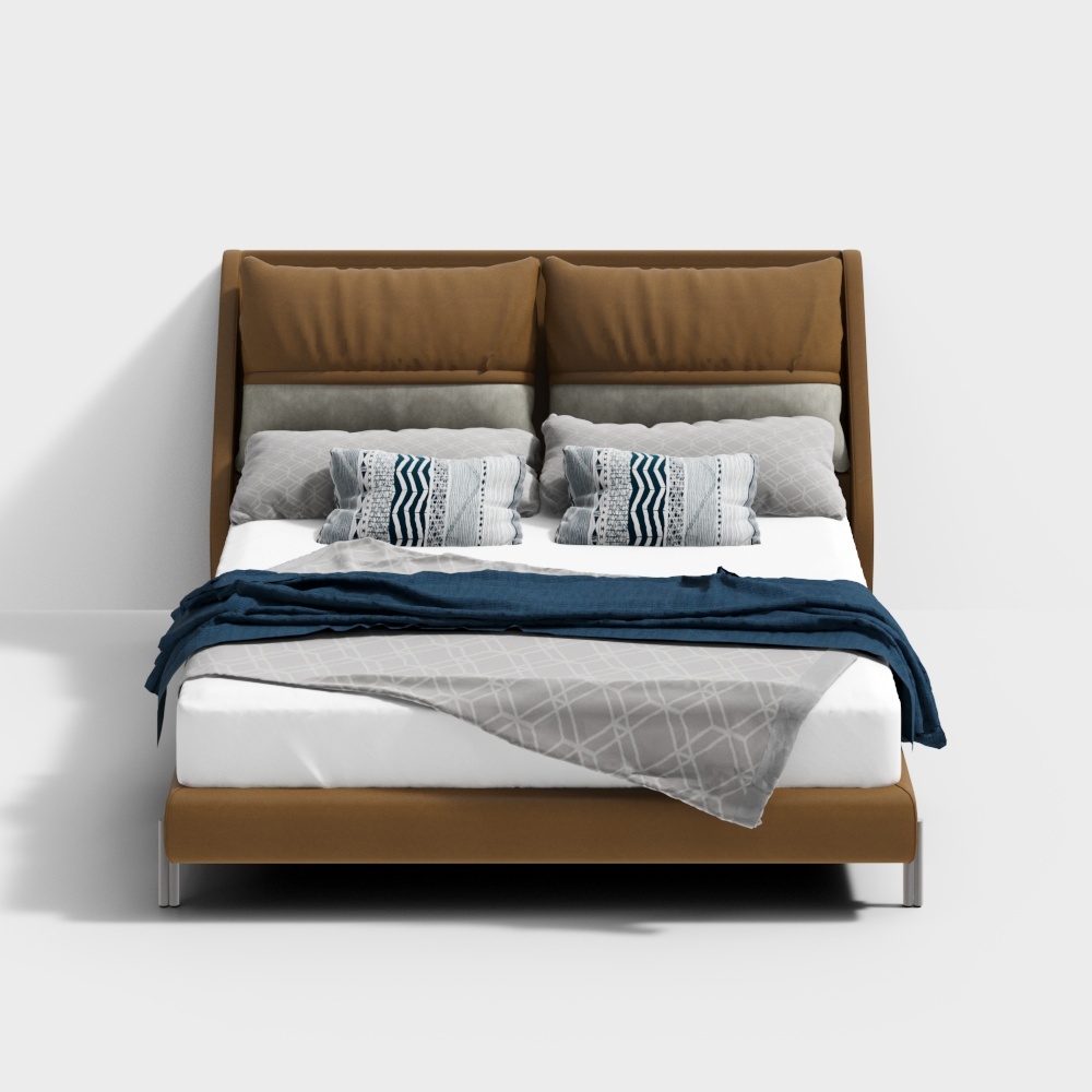 Caen Home - Caen Collection - Double Bed - 1C-2922B