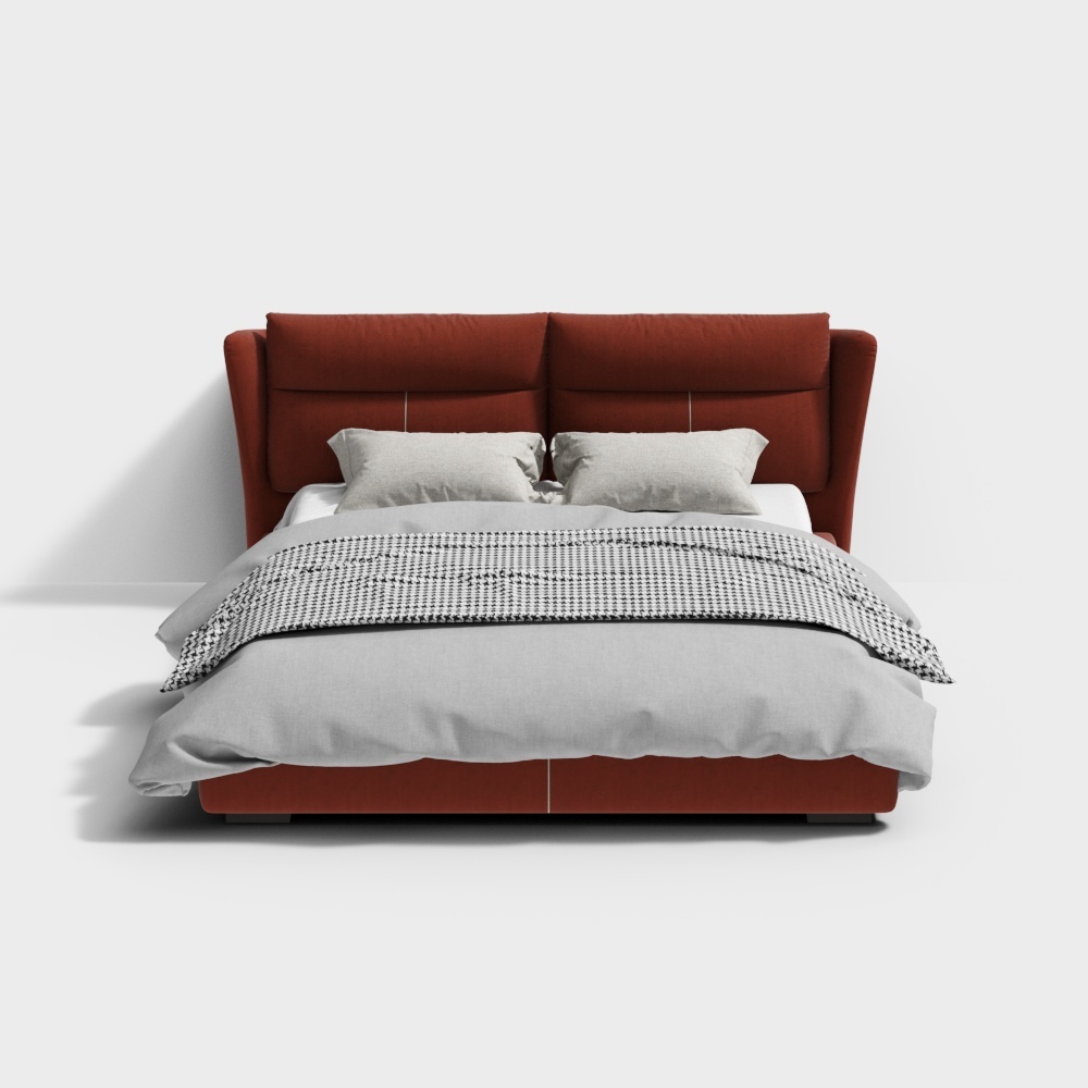 Caen Home - Karan Series - Double Bed - king size bed